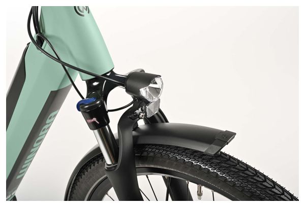 Vélo de Ville Électrique Winora Sinus N5 Low Shimano Nexus 5V 625Wh 27 5'' Vert 2024 – Image 3
