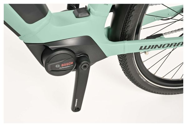 Vélo de Ville Électrique Winora Sinus N5 Low Shimano Nexus 5V 625Wh 27 5'' Vert 2024 – Image 5