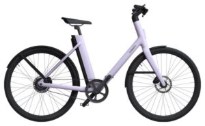 Vélo de Ville Electrique Cowboy Cruiser ST Courroie Mono Vitesse 360Wh 27.5'' Violet