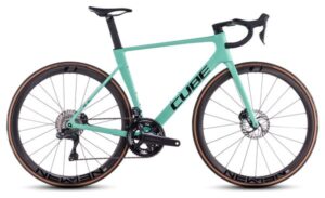 Vélo de Route Cube Litening Air C:68X Race Shimano Ultegra Di2 12V 700 mm Turquoise Dazzle 2025