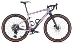 Vélo de Gravel BMC URS 01 LT One Sram Force eTap AXS / GX Eagle AXS 12V 700 mm Violet Pearl 2024