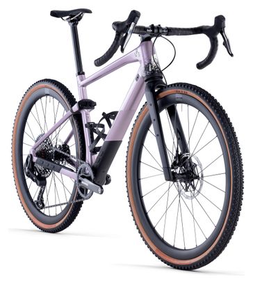 Vélo de Gravel BMC URS 01 LT One Sram Force eTap AXS / GX Eagle AXS 12V 700 mm Violet Pearl 2024 – Image 2