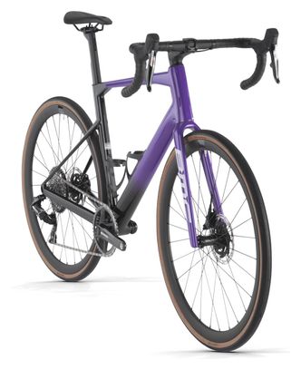 Vélo de Route BMC Roadmachine 01 X One Sram Force XPLR eTap AXS 12V 700 mm Violet Noir – Image 2