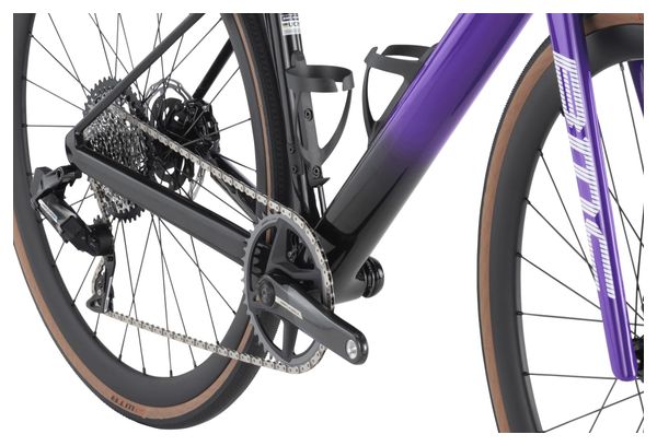 Vélo de Route BMC Roadmachine 01 X One Sram Force XPLR eTap AXS 12V 700 mm Violet Noir – Image 4