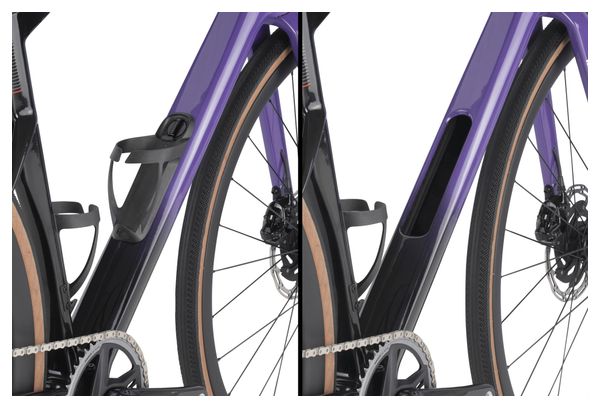 Vélo de Route BMC Roadmachine 01 X One Sram Force XPLR eTap AXS 12V 700 mm Violet Noir – Image 5