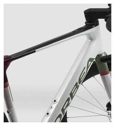 Vélo de Route Électrique Orbea Gain M30i Shimano 105 Di2 12V 350 Wh 700 mm Blanc Chic 2024 – Image 2