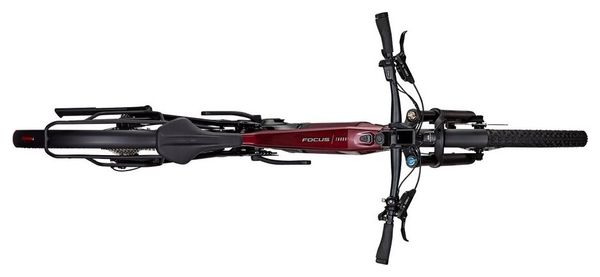 VTC Électrique Focus Thron² 6.8 Shimano Deore XT 12V 750Wh 29'' Rouge 2024 – Image 4