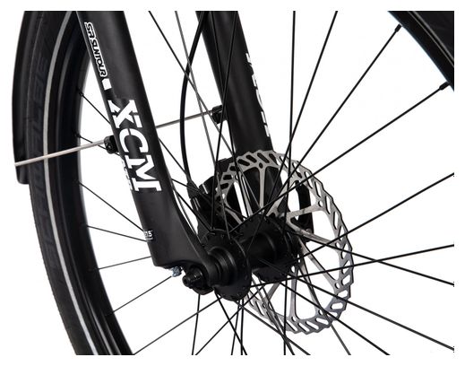 Vélo de Ville Électrique Bicyklet Raymond Shimano Acera 9V 504 Wh 27.5'' Bleu Matt Night – Image 8