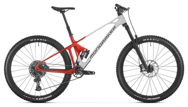VTT Tout-Suspendu Mondraker Foxy Carbon R Sram NX Eagle 12V 29'' Blanc Rouge 2024