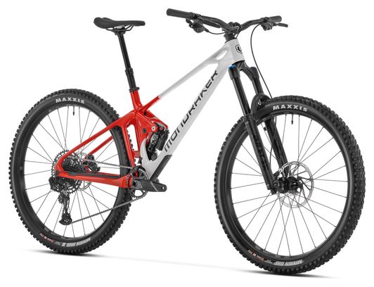 VTT Tout-Suspendu Mondraker Foxy Carbon R Sram NX Eagle 12V 29'' Blanc Rouge 2024 – Image 2