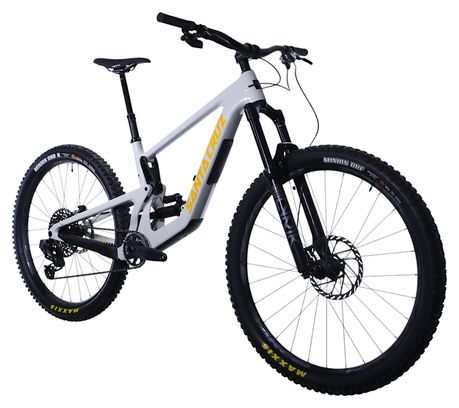 VTT Tout-Suspendu Santa Cruz Bronson 4.1 Sram GX AXS 12V MX (29/27.5'') Blanc – Image 2