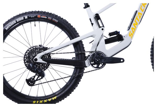 VTT Tout-Suspendu Santa Cruz Bronson 4.1 Sram GX AXS 12V MX (29/27.5'') Blanc – Image 10