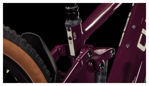 VTT Électrique Tout-Suspendu Cube Stereo Hybrid One22 Pro 800 Shimano Cues 10V 800 Wh 29'' Rouge Amarone 2025 – Image 10