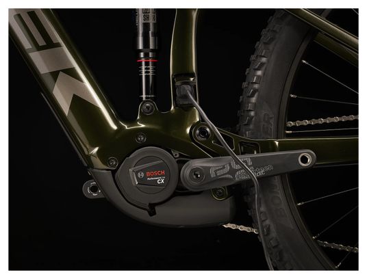 VTT Électrique Tout-Suspendu Trek Rail 9.5 Shimano Deore 12V 750 Wh 29'' Vert Olive Gén 4 – Image 4