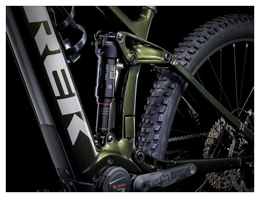 VTT Électrique Tout-Suspendu Trek Rail 9.5 Shimano Deore 12V 750 Wh 29'' Vert Olive Gén 4 – Image 9