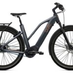 Vélo de Ville Électrique O2 Feel Vern 9.2 27.5'' Shimano Nexus 5v 720Wh Gris Anthracite