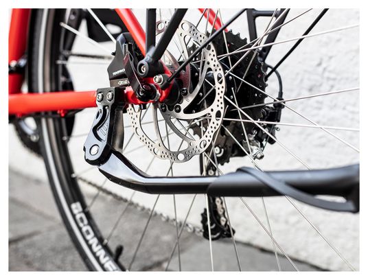 Vélo de Ville Trek FX 2 Disc Equipped Stagger Shimano Acera/Altus 9V 700 mm Rouge 2023 – Image 8