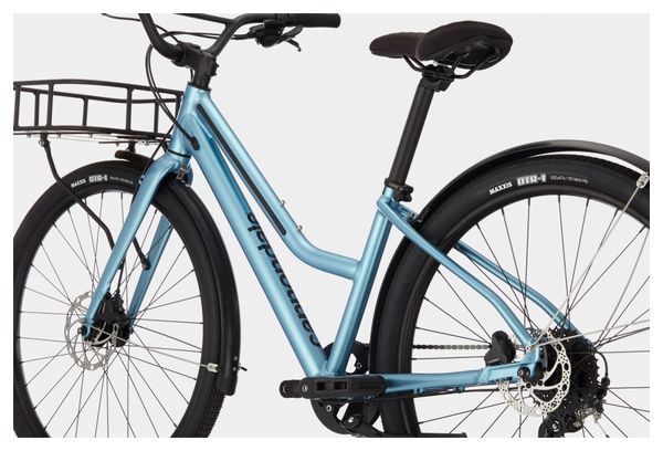 Vélo de Ville Fitness Cannondale Treadwell EQ Remixted Shimano Altus 9V 650b Bleu Alpine – Image 4