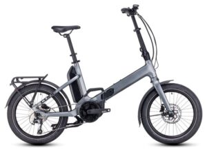 Vélo Pliant Électrique Cube Fold Sport Hybrid 500 Shimano Tiagra 10V 500 Wh 20'' Gris Flash