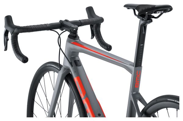 Vélo de Route BMC Teammachine SLR Two Shimano Ultegra Di2 12V 700 mm Gris Iron – Image 6