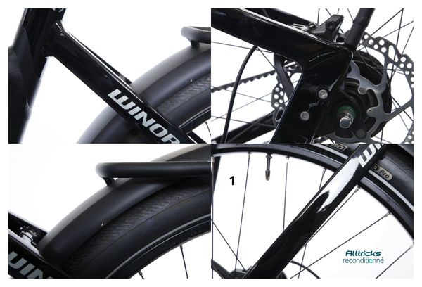 Vélo Ville Electrique Winora iRide PURE R5f Shimano Nexus 5V 400Wh Noir 2024 – Image 4