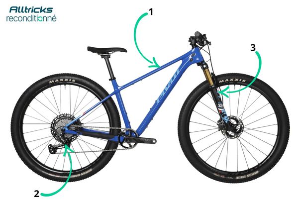 Produit Reconditionné - VTT Semi Rigide Pivot LES SL Shimano XTR 12V 29' Bleu 2022 – Image 6
