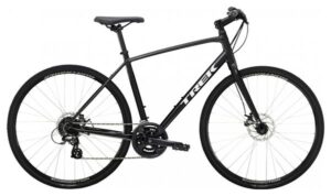 Vélo de Ville Sportif Trek FX 1 Disc Shimano Tourney/Altus 8V 700 mm Noir Satin