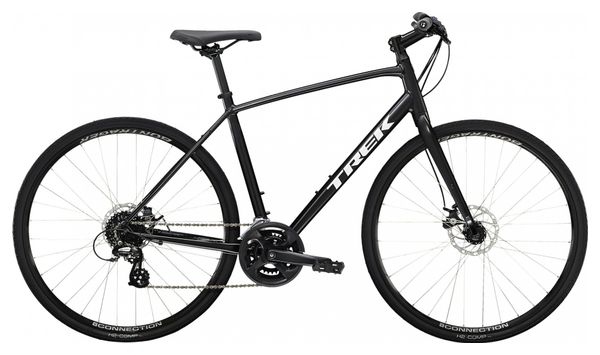 Vélo de Ville Sportif Trek FX 1 Disc Shimano Tourney/Altus 8V 700 mm Noir Satin