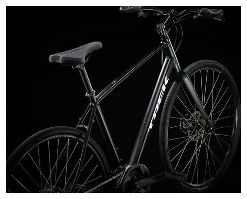 Vélo de Ville Sportif Trek FX 1 Disc Shimano Tourney/Altus 8V 700 mm Noir Satin – Image 3