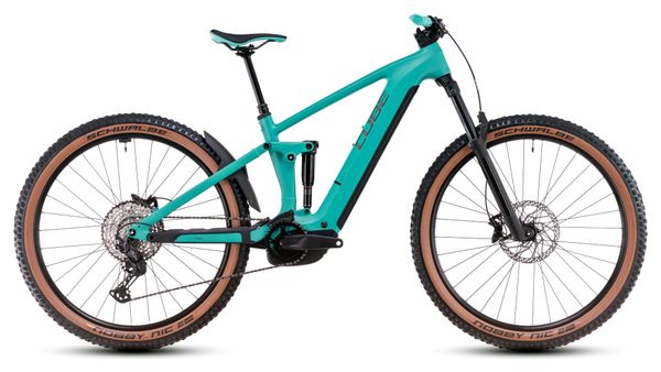 VTT Électrique Tout-Suspendu Cube Stereo Hybrid One44 EX 800 Shimano Deore/Deore XT 12V 800 Wh 29'' Bleu Scuba 2025