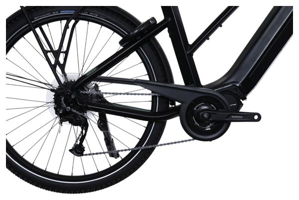 VTC Électrique O2 Feel iSwan Explorer Mid 6.2 Shimano Alivio 9V 540 Wh 27.5'' Noir Intense – Image 3