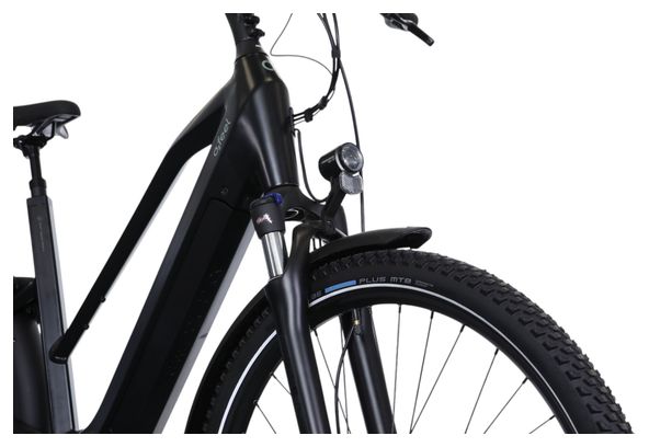 VTC Électrique O2 Feel iSwan Explorer Mid 6.2 Shimano Alivio 9V 540 Wh 27.5'' Noir Intense – Image 6