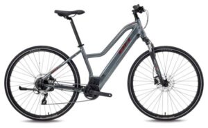 VTC Électrique BH Atom Jet Shimano Acera 8V 500 Wh 700 mm Gris Plata