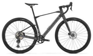 Vélo de Gravel Electrique Mondraker Dusty Shimano GRX 12V 350Wh 700mm Gris/Noir 2025