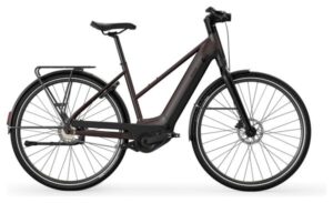 Vélo de Ville Électrique Btwin LD 920 E Cadre Bas Moteur Automatique Owuru 702Wh 700mm Noir