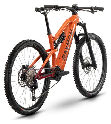 VTT Électrique Tout-Suspendu Raymon TrailRay 170 Pro Shimano SLX 12V 800Wh 29'' Orange 2025 – Image 3