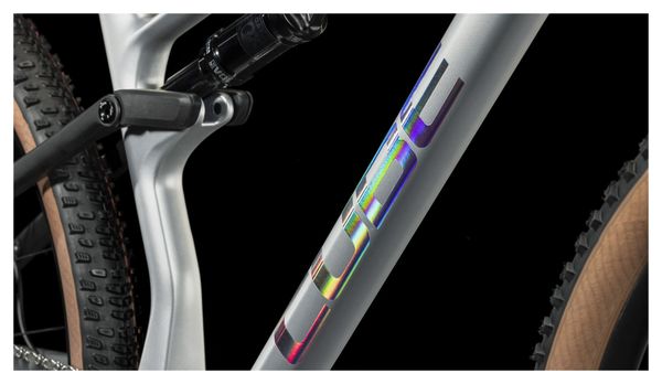 VTT Tout-Suspendu Cube AMS Zero99 C:68X Race 29 Shimano XT 12V 29'' Argent – Image 8