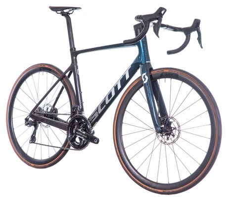 Produit Reconditionné - Vélo de Route Scott Addict RC Pro Shimano Dura-Ace di2 12V Bleu/Noir Brillant 2022 – Image 2