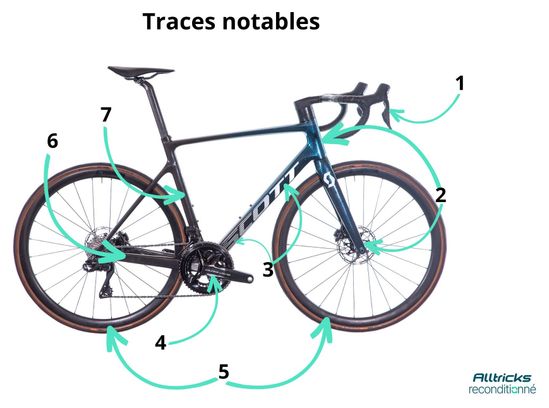Produit Reconditionné - Vélo de Route Scott Addict RC Pro Shimano Dura-Ace di2 12V Bleu/Noir Brillant 2022 – Image 3