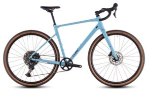 Vélo de Gravel Cube Nuroad Pro Shimano Cues 11V 700 mm Bleu Maya 2025