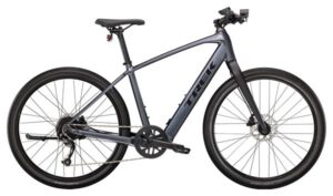 Vélo de Fitness Électrique Trek Dual Sport+ 2 Shimano Altus 9V 250 Wh 650 mm Gris