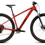 VTT Semi-Rigide Cube Aim Pro Shimano Cues 9V 29'' Rouge Orange Fire 2025