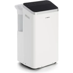 Bosch Cool 4000 Portable AC,3 en 1:Climatiseur, Déshumidificateur, Ventilateur - 2,6 kW pour les pièces jusqu'à 35m² [Classe A+]